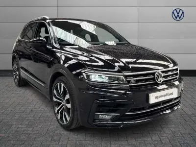 Used VW Tiguan R-line 150 HP (110 kW) 2019 Black SUV