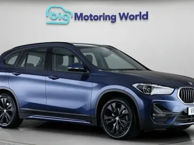 Used BMW X1 Sport Line 221 HP (162 kW) 2021 Blue SUV