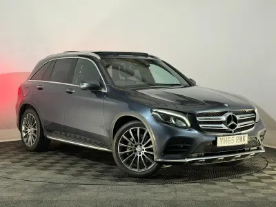 Used Mercedes GLC220 AMG line 170 HP (125 kW) 2016 Grey SUV
