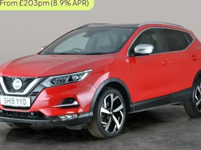 Used Nissan Qashqai Tekna+ 116 HP (85 kW) 2019 Red SUV