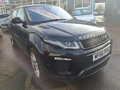 Used Land Rover Range Rover evoque HSE Dynamic 2016 Black Estate