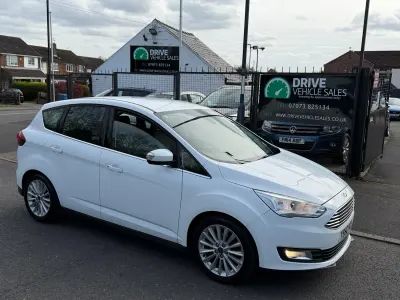 Used Ford C-MAX Titanium 120 HP (88 kW) 2016 White MPV