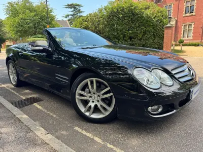 Used Mercedes SL350 272 HP (200 kW) 2006 Black Cabriolet