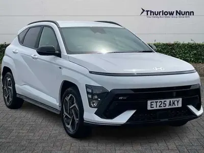 Used Hyundai Kona N Line 198 HP (145 kW) 2025 White SUV