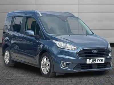 Used Ford Tourneo Connect Titanium 118 HP (86 kW) 2019 Blue MPV