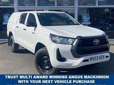 used Toyota HiLux 2.4 ACTIVE 4WD D 4D DCB 4 Door 5 Seat Double Cab Pickup 4x4 with EURO6 Engine