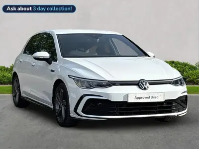 Used VW Golf VIII R-line 150 HP (110 kW) 2024 White Hatchback