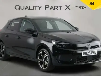 Used Vauxhall Corsa Ultimate 100 HP (73 kW) 2025 Black Hatchback