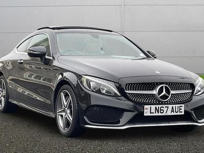Used Mercedes C300 AMG Line Premium 245 HP (180 kW) 2017 Black Coupe