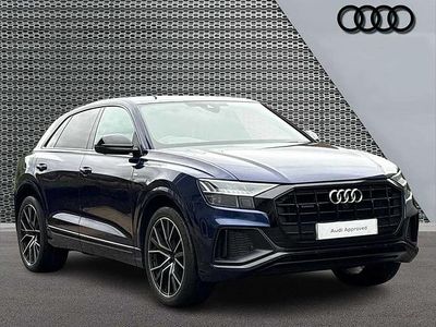 Used Audi Q8 Black Edition 281 HP (206 kW) 2022 Blue SUV