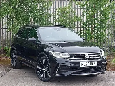 Used VW Tiguan R-line 150 HP (110 kW) 2023 Black SUV