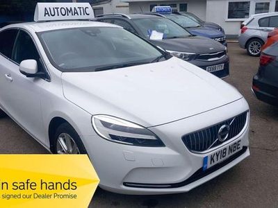 Used Volvo V40 Inscription 152 HP (111 kW) 2018 White Hatchback
