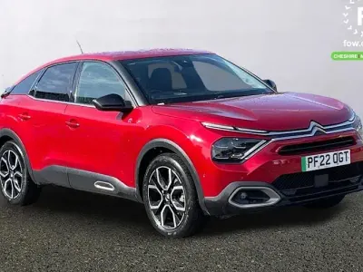 Used Citroën e-C4 Shine 100 kW (136 HP) 2022 Red Hatchback