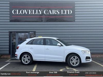Used Audi Q3 S-Line 150 HP (110 kW) 2017 White SUV