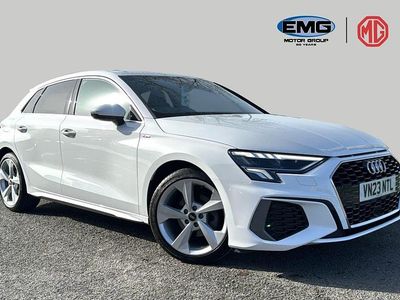 Used Audi A3 Sportback S-Line 110 HP (80 kW) 2023 White Hatchback