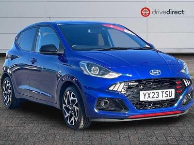 Used Hyundai i10 N Line 101 HP (74 kW) 2023 Blue Hatchback