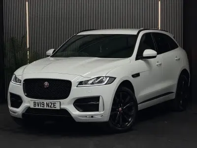 Used Jaguar F-Pace R-Sport 180 HP (132 kW) 2019 White SUV