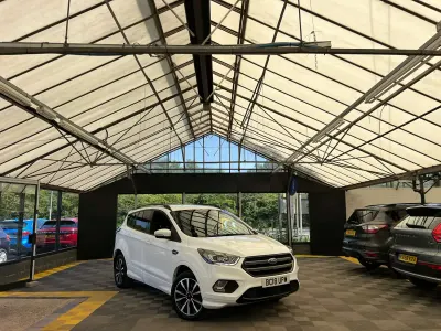 Used Ford Kuga ST-Line 120 HP (88 kW) 2018 White SUV