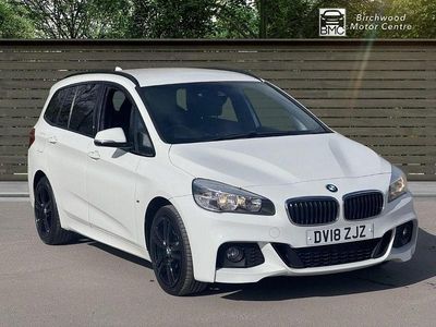Used BMW 218 M Sport 136 HP (100 kW) 2018 White MPV