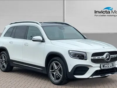 Used Mercedes GLB200 AMG Line Premium Plus 150 HP (110 kW) 2022 White SUV