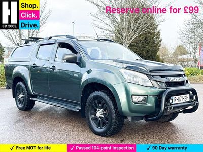 Green Used 2017 Isuzu D-Max Pickup | £16,800 (Expensive)