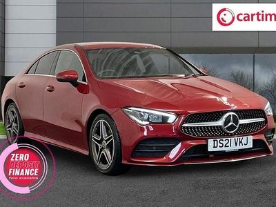 Red Used 2021 Mercedes CLA180 AMG line Sedan | £18,600 (Good price)