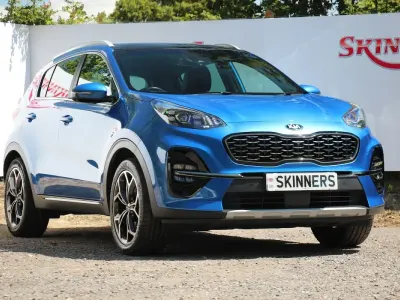 Used Kia Sportage GT-Line S 174 HP (127 kW) 2021 Blue SUV