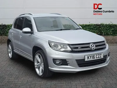 Used VW Tiguan R-line 184 HP (135 kW) 2016 Silver SUV