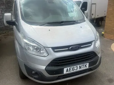 Used Ford Transit Custom Limited 155 HP (114 kW) 2013 Silver Van