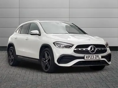Used Mercedes GLA200 AMG Line Premium 163 HP (119 kW) 2023 White SUV