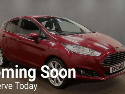 Red Used 2013 Ford Fiesta Titanium X Hatchback | £4,750 (Fair price)