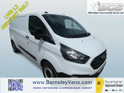 Used Ford Transit Custom 105 HP (77 kW) 2021 White Van