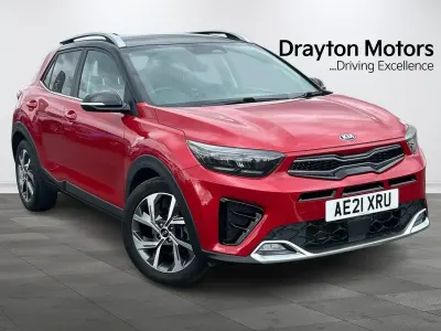Usado Kia Stonic GT-Line S 118 HP (86 kW) 2021 Vermelho SUV