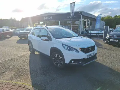 Used Peugeot 2008 Allure 82 HP (60 kW) 2018 White SUV