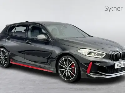 Used BMW 128 M Sport 265 HP (194 kW) 2021 Black Hatchback