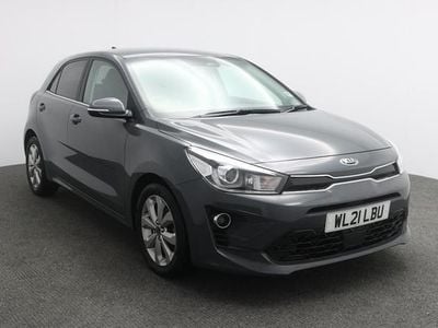 Used Kia Rio 118 HP (86 kW) 2021 Grey Hatchback