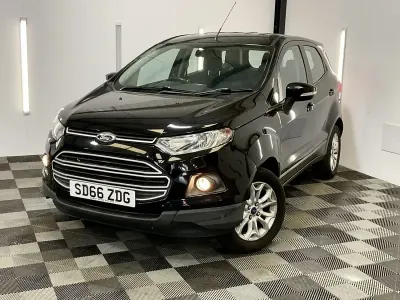 Used Ford Ecosport Zetec 95 HP (69 kW) 2016 Black SUV