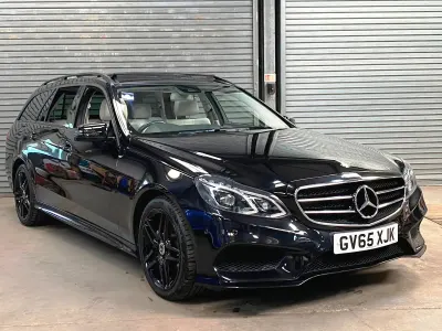 Used Mercedes E250 Premium 175 HP (128 kW) 2015 Black Estate