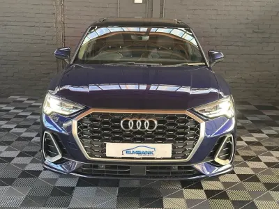 Second-hand Audi Q3 Sportback S-Line 150 CP (110 kW) 2020 Albastru SUV