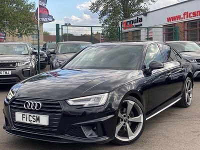 Used Audi A4 Black Edition 190 HP (139 kW) 2019 Black Sedan