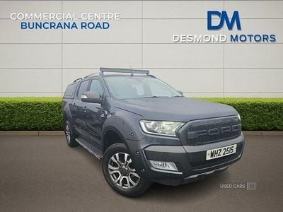Grey Used 2017 Ford Ranger Wildtrack Pickup | £13,789 (Fair price)