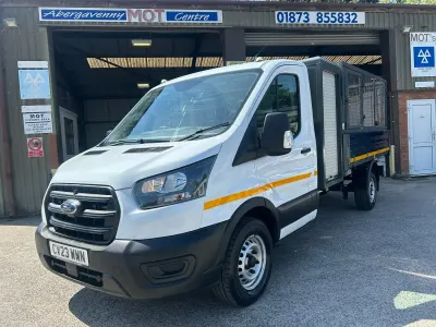 Used Ford Transit 130 HP (95 kW) 2023 White Van
