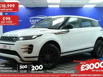 Gebraucht Land Rover Range Rover evoque R-Dynamic 163 PS (119 kW) 2021 Weiß SUV