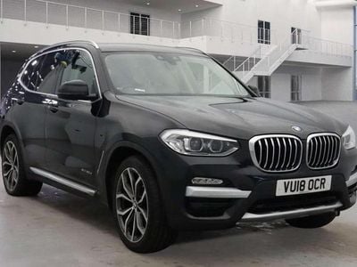Black Used 2018 BMW X3 xLine SUV | £14,771 (Fair price)
