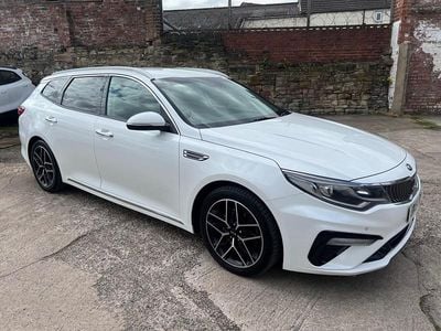 Used Kia Optima 134 HP (98 kW) 2019 White Estate