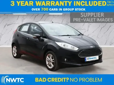 Używany Ford Fiesta Zetec 82 KM (60 kW) 2016 Czarny Hatchback