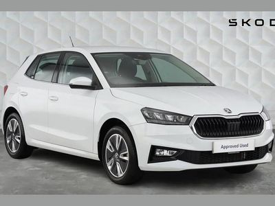 Used Skoda Fabia SE L 108 HP (79 kW) 2023 White Hatchback
