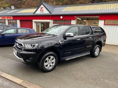 Black Used 2022 Ford Ranger Limited Pickup | £19,995 (Expensive)