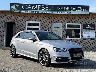 Used Audi A3 S-Line 110 HP (80 kW) 2015 Silver Hatchback
