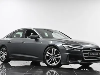 Begagnad Audi A6 S-Line 204 HK (150 kW) 2018 Grå Sedan